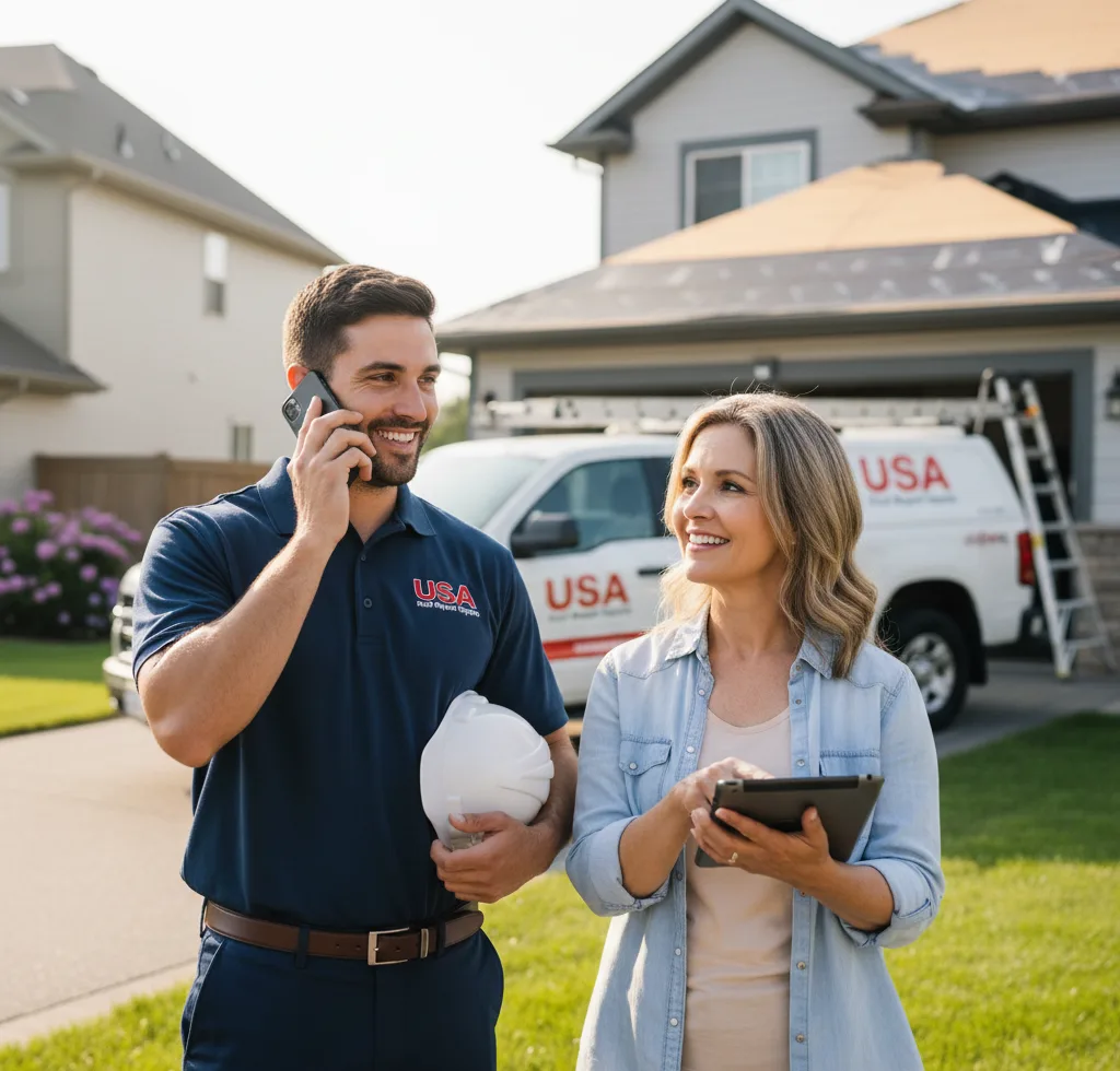 USA Roof Repair Experts customer support in Clarksville
